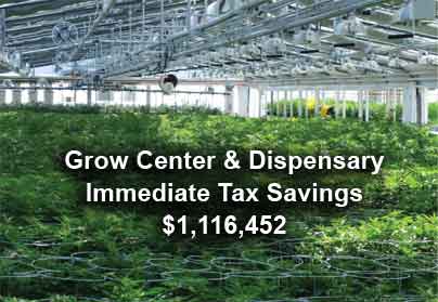 Cost Segregation Grow Center and Dispensary Summary